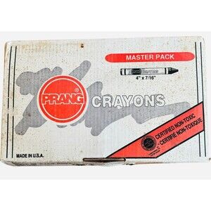 Prang Master Pack 400 Crayons #32351 Box Missing 16 Crayons